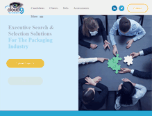 Tablet Screenshot of cloud9recruitment.com